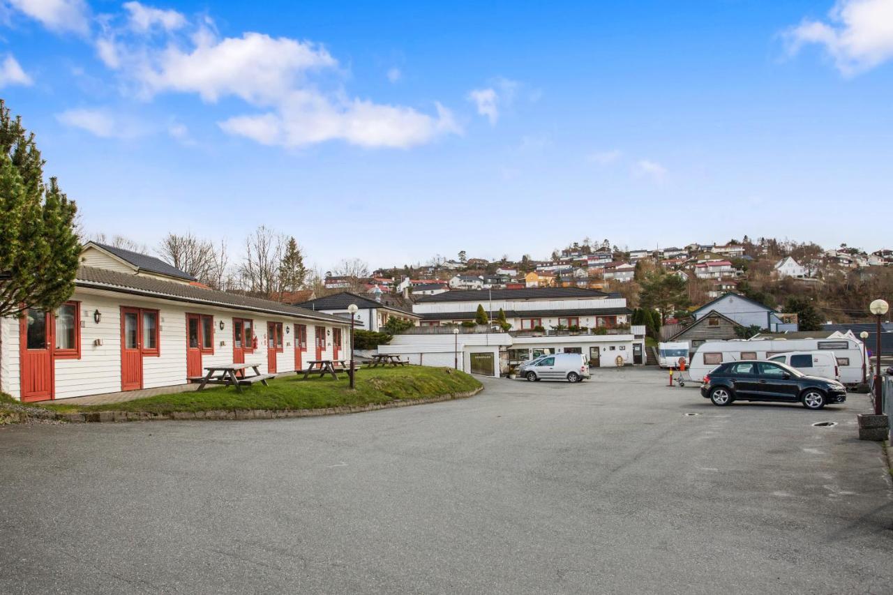 Midttun Motell & Camping As Bergen Exterior foto